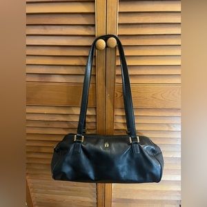 Etienne Aigner Genuine Leather Shoulder Bag